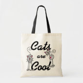 Katten zijn coole shirts en geschenken tote bag (Voorkant)