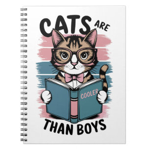Katten zijn cooler dan jongens notitieboek