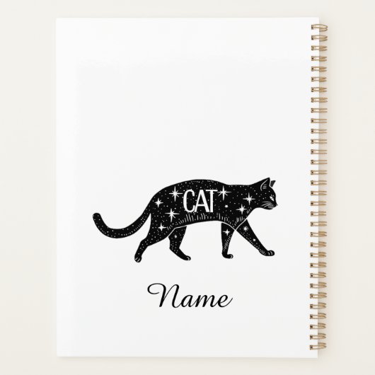 Katten zijn de beste. Planner (Achterkant)