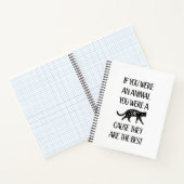 Katten zijn de beste. Spiralen notitieboek (Binnen)