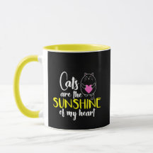 Katten zijn de Sunshine of My Heart Mok