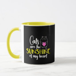 Katten zijn de Sunshine of My Heart Mok