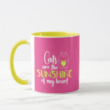 Katten zijn de Sunshine of My Heart Mok