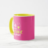 Katten zijn de Sunshine of My Heart Mok (Voorkant links)