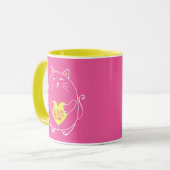 Katten zijn de Sunshine of My Heart Mok (Voorkant links)