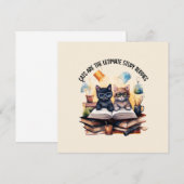 Katten zijn de ultieme studiegenoten (Voorkant / Achterkant)