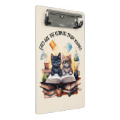 Katten zijn de ultieme studiegenoten mini klembord (Schuin)