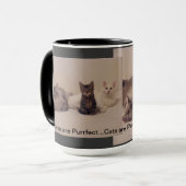 katten zijn doelbewuste mok (Voorkant links)