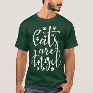 Katten zijn een engelengeschenk t-shirt