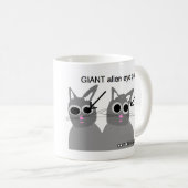 katten zijn eng mok (Voorkant rechts)