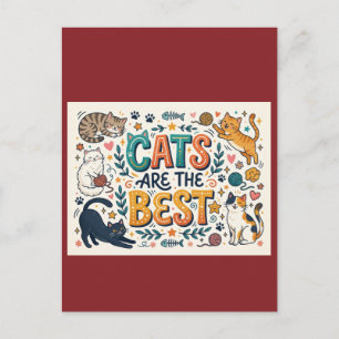 Katten zijn het Beste Briefkaart
