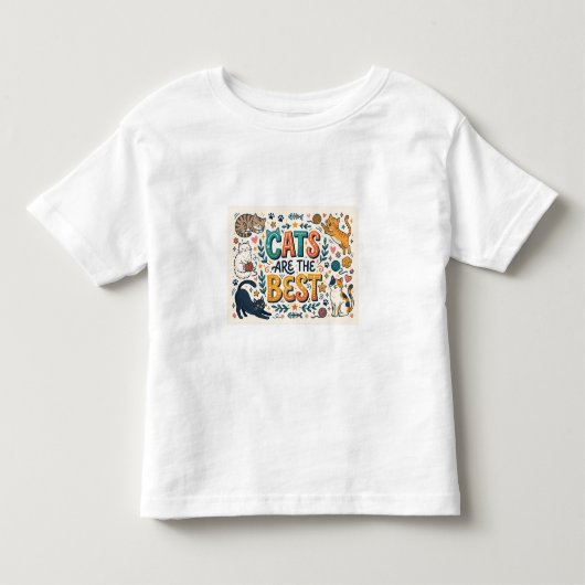 Katten zijn het Beste Kinder Shirts (Voorkant)