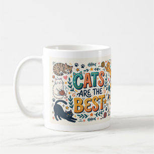 Katten zijn het beste koffiemok