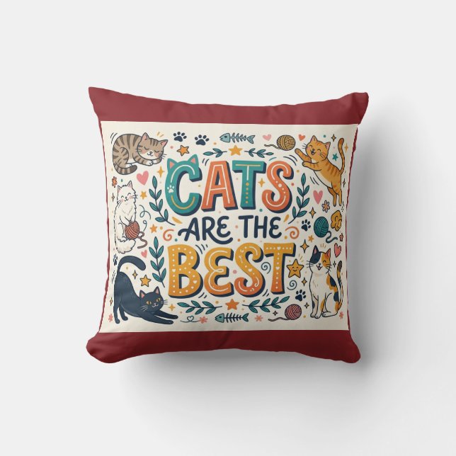 Katten zijn het beste kussen (Voorkant)