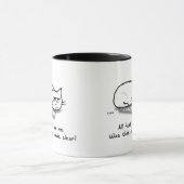 Katten zijn hittehogs - Funny Cat Coffee Mok (Midden)