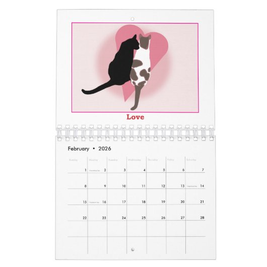 Katten zijn Katten - Kalender - Liefde wint (Feb 2026)