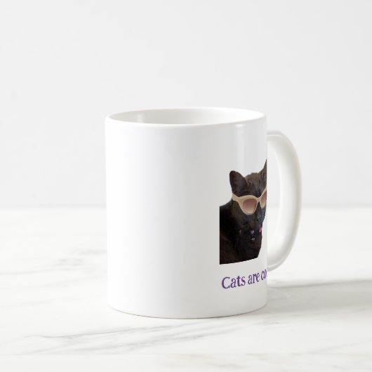 Katten zijn koele mok (Voorkant rechts)