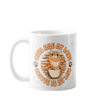Katten zijn mijn liefde & koffie is mijn leven – M