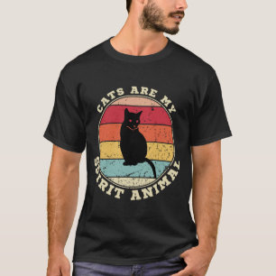Katten zijn mijn Spirit Animal T-shirt