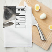 KATTEN ZIJN MISERBAAR IK BEN VRIJ :-) MEME THEEDOEK (Quarter Fold)