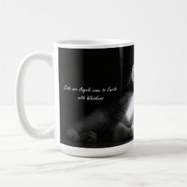 Katten zijn mok van engelen