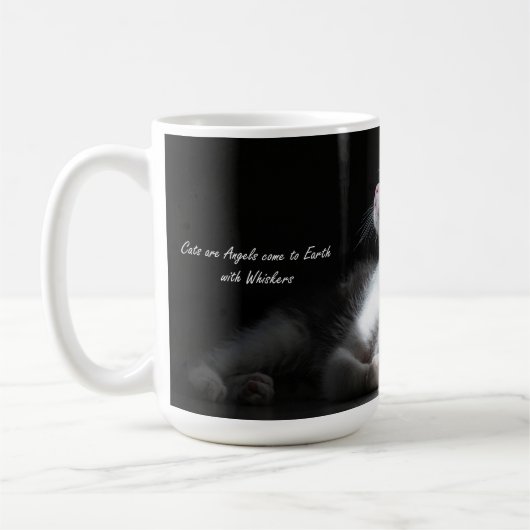 Katten zijn mok van engelen (Links)
