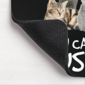 Katten zijn net als aardappelkuskat, T-shirt Kat Muismat (Hoek)