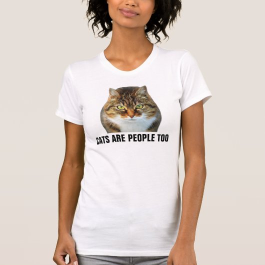Katten zijn ook T-shirts (Voorkant)