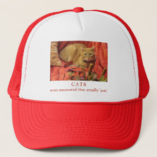 Katten zijn sierlijk trucker pet