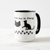 Katten zijn verantwoordelijk voor koffiehandschoen mok (Voorkant rechts)