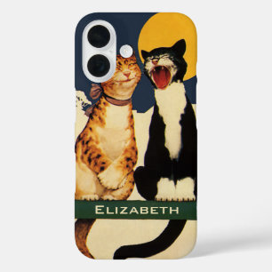 katten zingend, grappig en Gekke iPhone 16 Hoesje