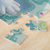 Katten zitten bij het raam Puzzel (Zijkant)