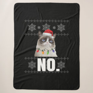 Katten zonder brute kerstcadeautjes geen lelijke k sherpa deken