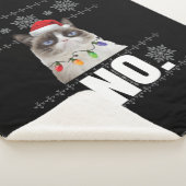 Katten zonder brute kerstcadeautjes geen lelijke k sherpa deken (3/4)