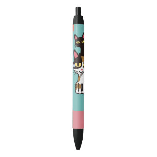 Katten Zwarte Inkt Pen