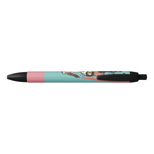 Katten Zwarte Inkt Pen (Achterkant)