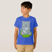 Kattenaardappelchips T-shirt (Voorkant volledig)