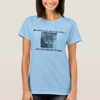 kattenallergie t-shirt