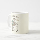 Kattenavontuur Koffiemok (Voorkant links)