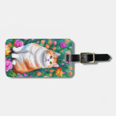 Kattenbagage label bagagelabel (Voorkant horizontaal)