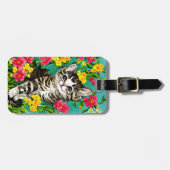 Kattenbagage label bagagelabel (Voorkant horizontaal)