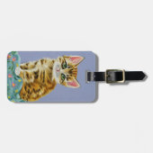 Kattenbagage label bagagelabel (Voorkant horizontaal)