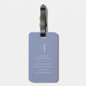 Kattenbagage label bagagelabel (Achterkant verticaal)
