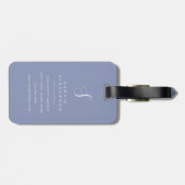Kattenbagage label bagagelabel (Achterkant horizontaal)
