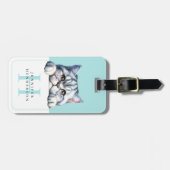 Kattenbagage labels (Voorkant horizontaal)