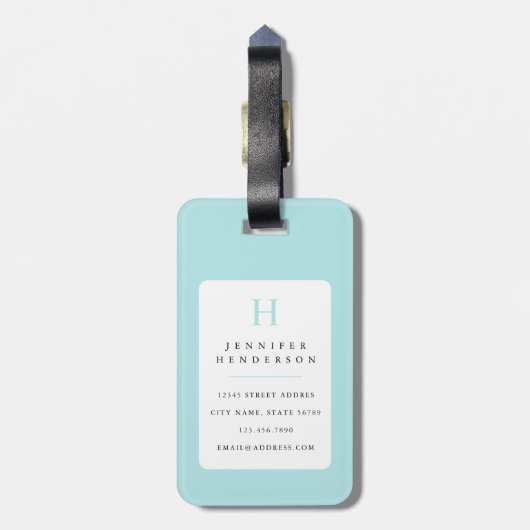 Kattenbagage labels (Achterkant verticaal)