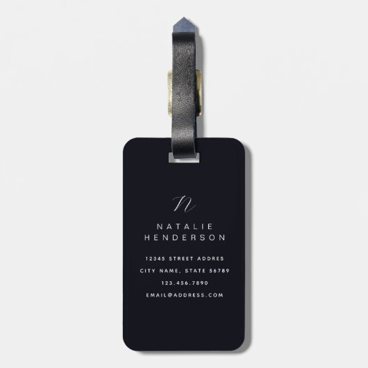 Kattenbagage labels (Achterkant verticaal)