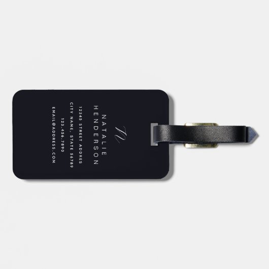 Kattenbagage labels (Achterkant horizontaal)