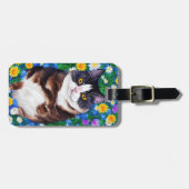 Kattenbagagelabel Bagagelabel (Voorkant horizontaal)
