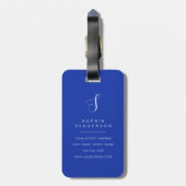 Kattenbagagelabel Bagagelabel (Achterkant verticaal)